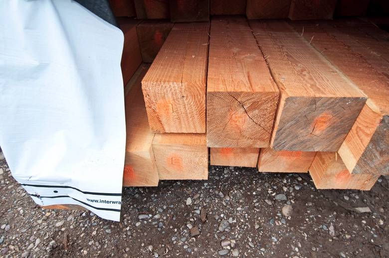 DF Rescued C-S Timbers (8 x 8, 6 x 6, 4 x 6)--These are grade stamped #1.