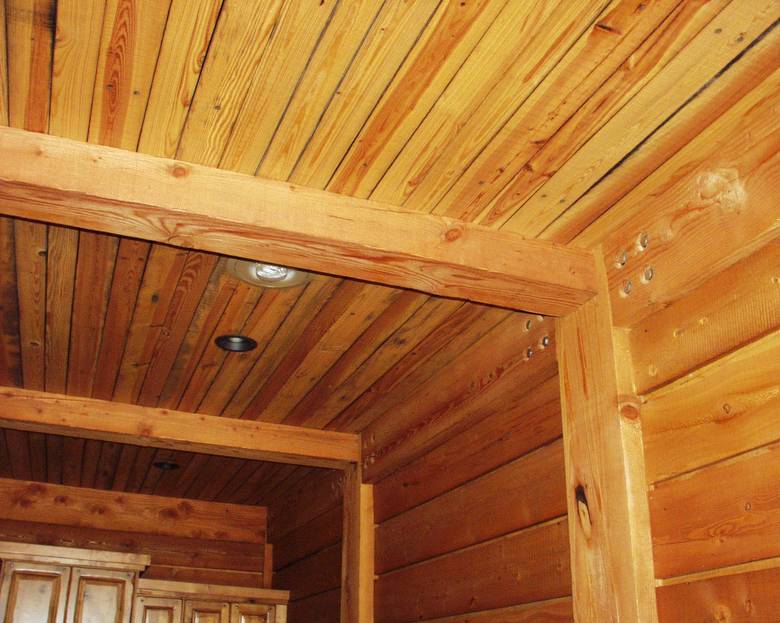 Southern Yellow Pine Ceiling 