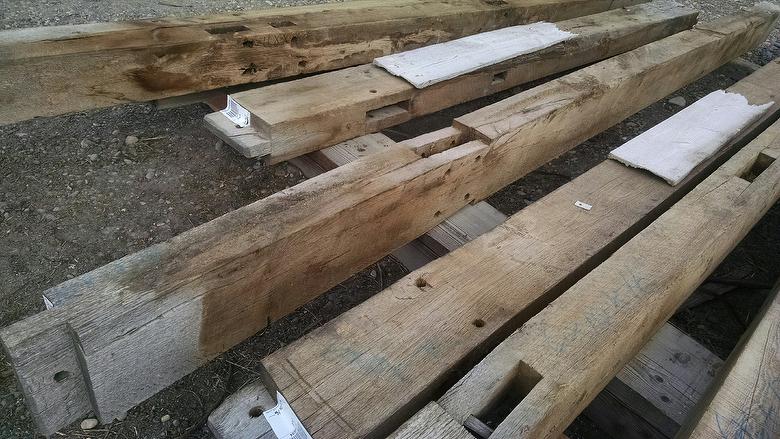 6x10 x 14' Trailblazer Oak Weathered Timbers