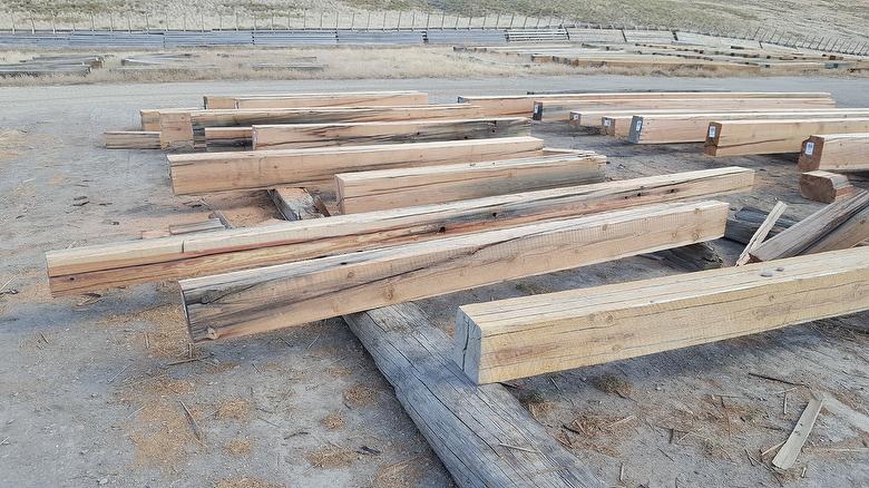 TWII Salty Fir Circle-Sawn Timbers for Order