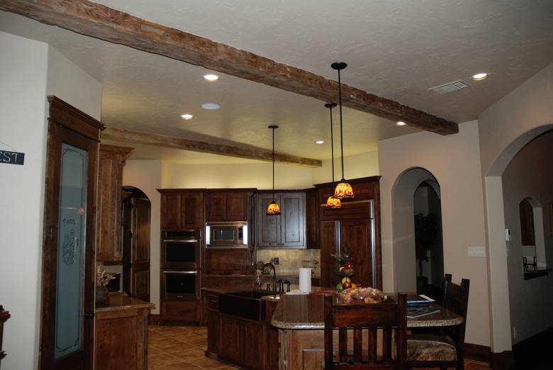 Hand Hewn Beams and Trusses