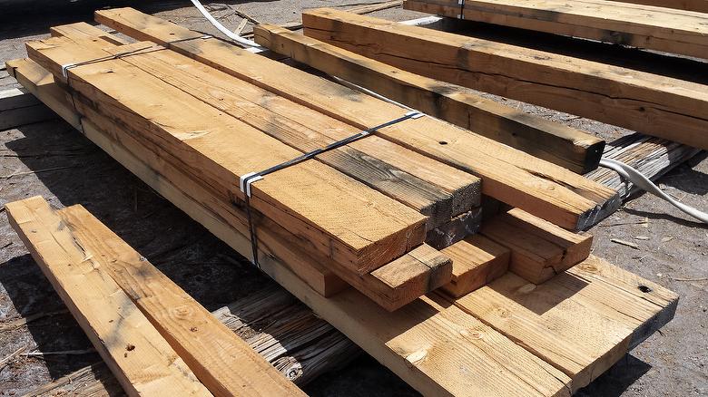 Harbor Fir Timbers (from reclaimed DF Timbers)