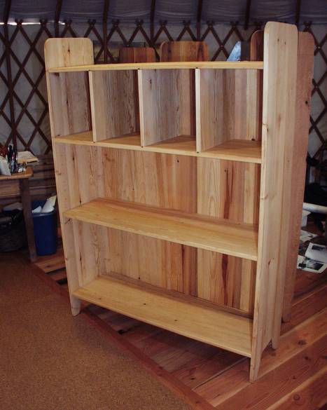 Heart Pine Bookcase / Heart Pine Bookcase