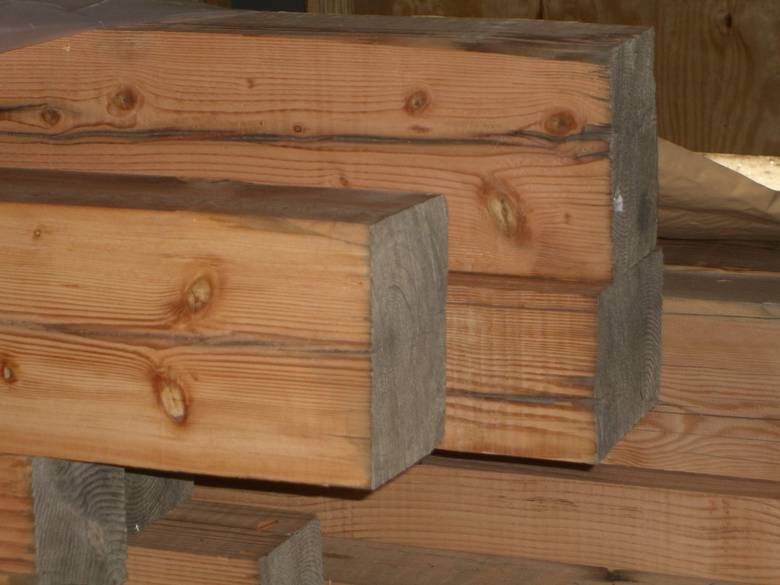 Douglas Fir S4S Timbers / Planed 6x6, 6x8, 8x8, 8x14 timbers
