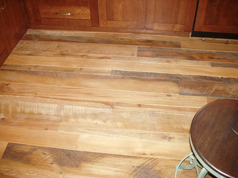 Trailblazer Skip-Planed Mixed Hardwood Floor With Micro Bevel