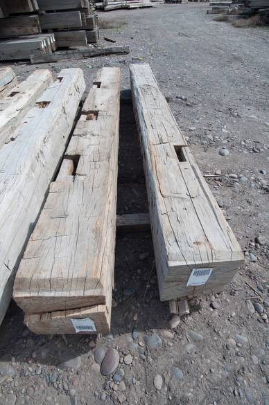 Hand-Hewn Timbers for Approval
