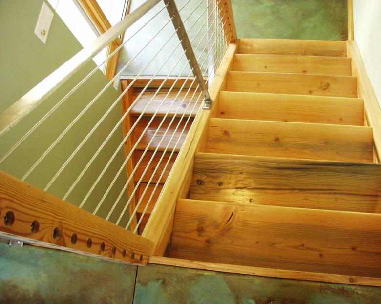 Stairs / Trestlewood II " Salty Fir" Timbers
