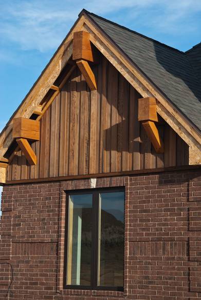 Picklewood Redwood Siding and Ceiling