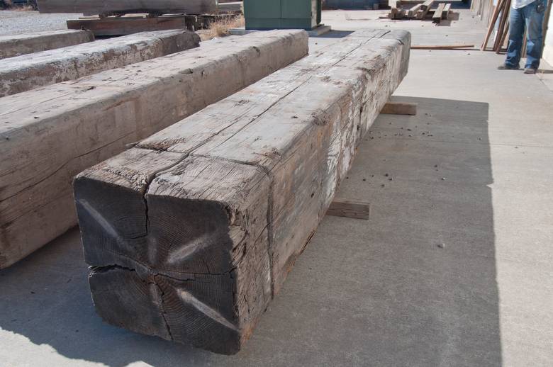 bc # ???? - 23x23 x 12 or13' - DF Weathered Timbers