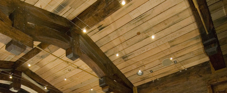 Reclaimed Wood Ceiling Ideas Post 9