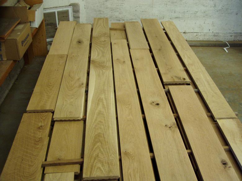 Tannery oak flooring-before treatment