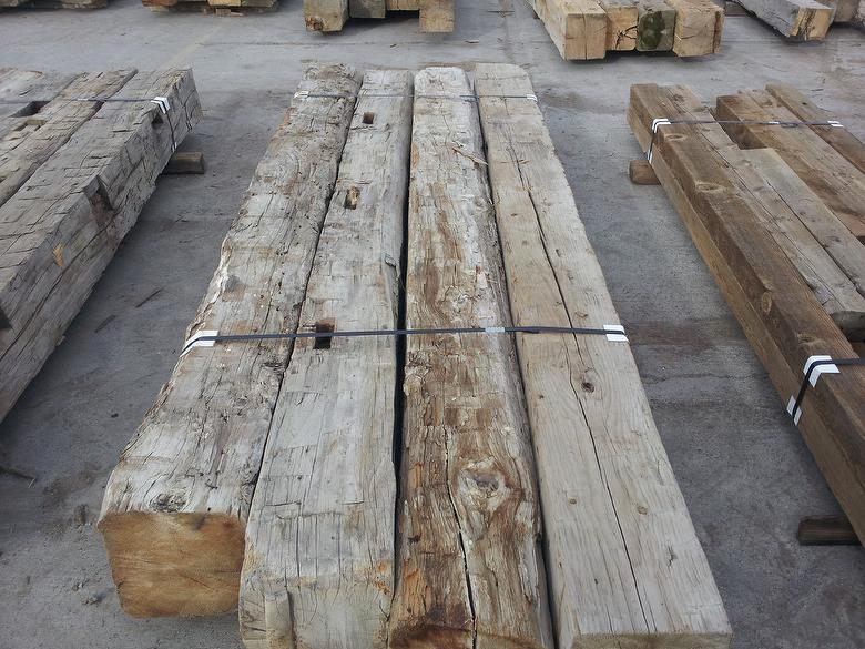 Hand-Hewn Timbers