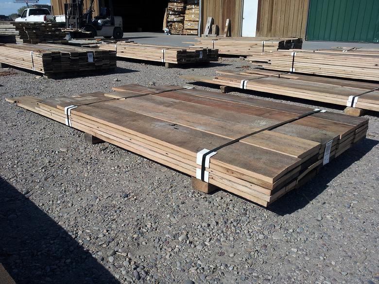 Example Units: Weathered Oak Kiln-Dried Edged Lumber