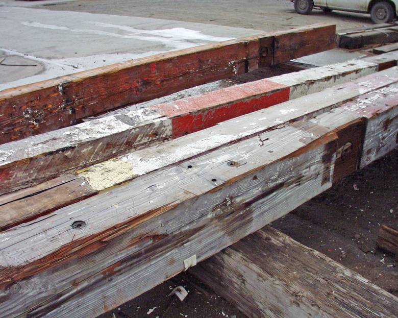 Weathered DF Timbers