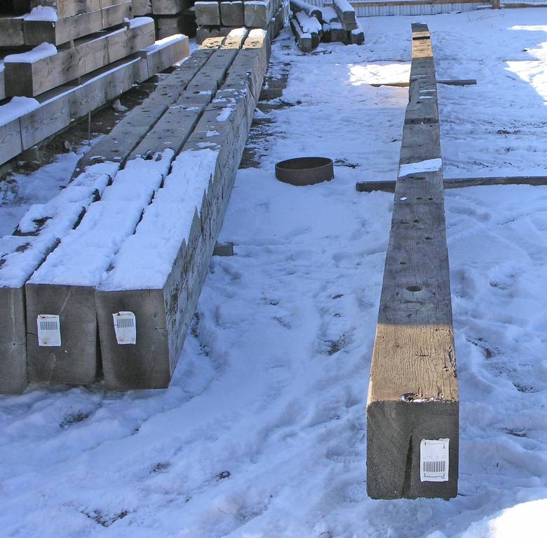 10x16 Dry Dock Timbers