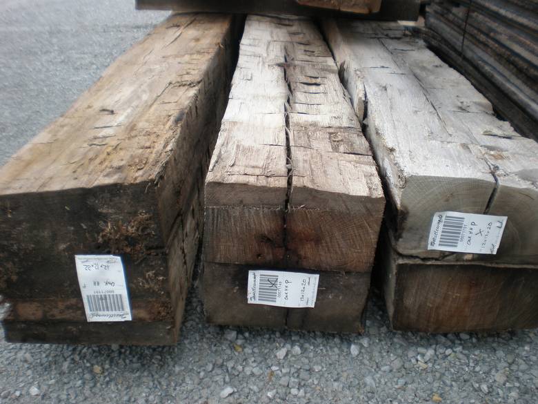 Premium Oak Hand-Hewn 12x12 Timbers / Barcodes 71191, 71749, 71751