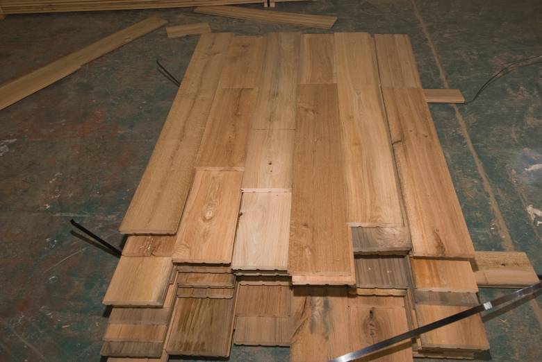 Antique Oak (picklewood) flooring