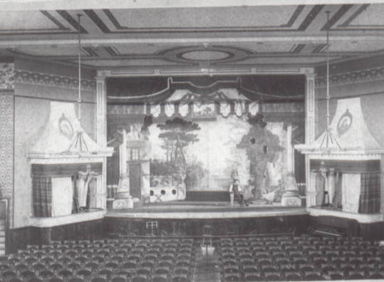 Interior of Browns Grand Opera House and Theater