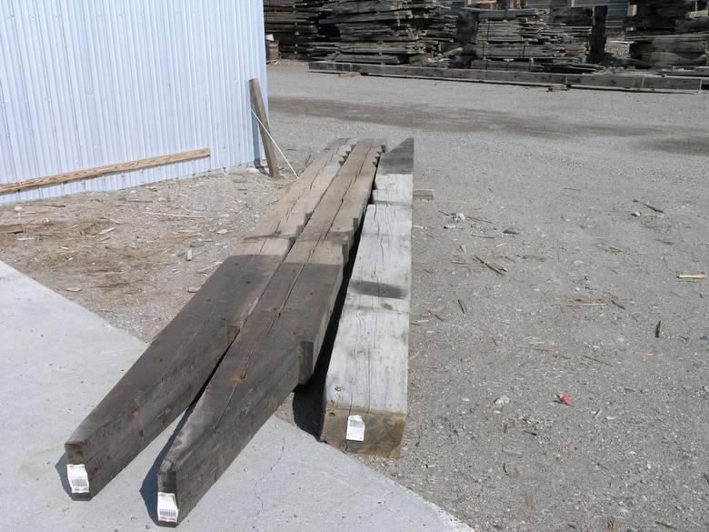 10x16 Dry Dock timbers / Notches