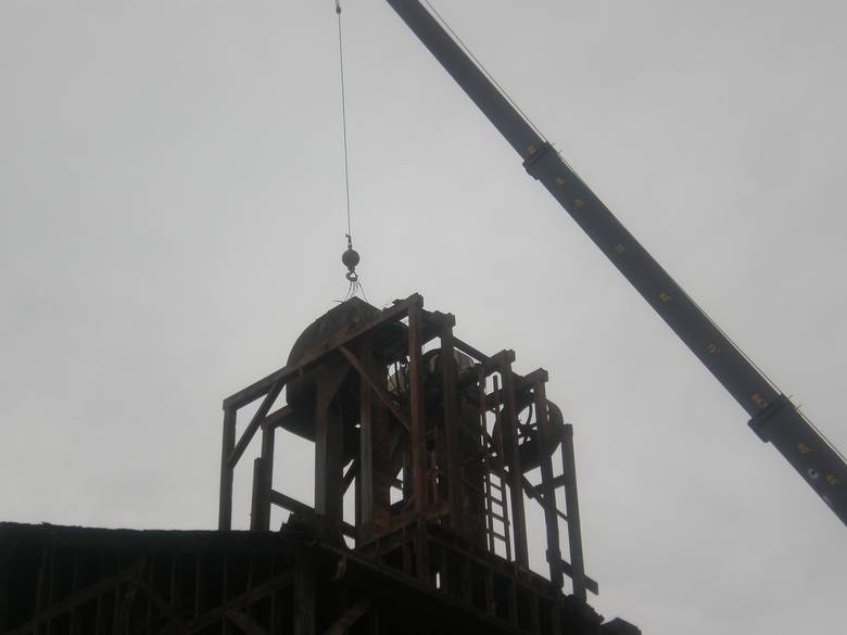 Removal of top section