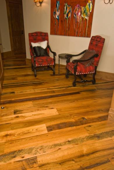 Antique Oak (Picklewood) Skip-Planed Floor