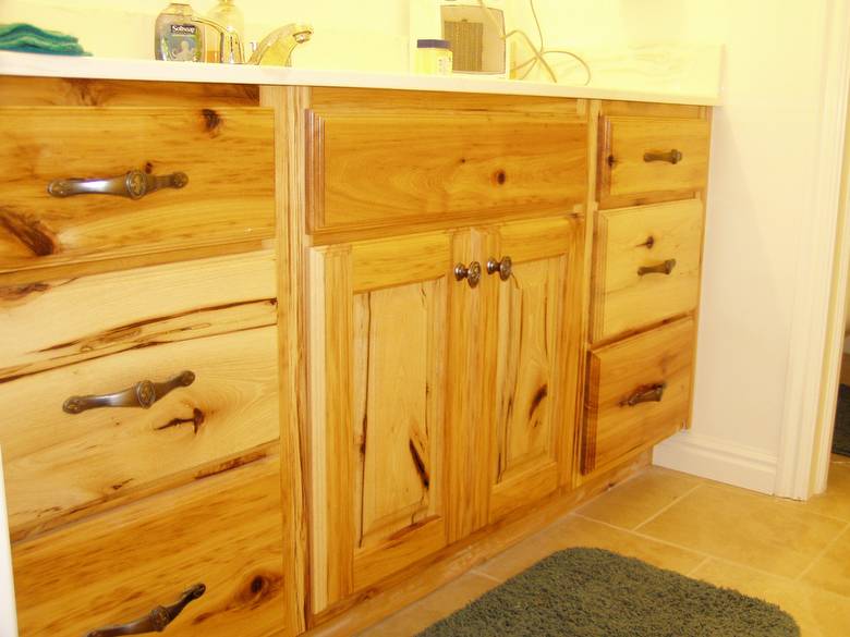 Antique Hickory Cabinets
