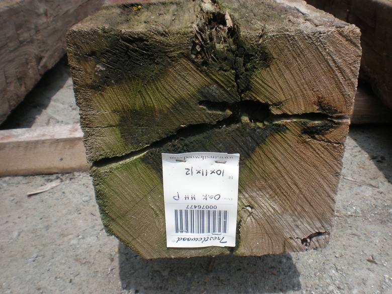 Hand Hewn Oak Timbers