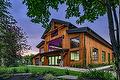 ThermalAged Medium Brown Lumber Trim and T&G Siding