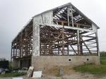 Bellevue, Ohio Bank Barn Exterior Photos / The frame is constructed with large Oak HH timbers