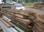 Bellevue, Ohio Bank Barn Rafter Timbers / 8x16 tapering down to 8x10 (20'+ in length)