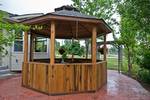 Gazebo / Cypress Wainscot/DF Timbers