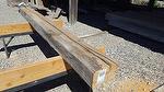 bc# 186487 - 7x10.37 x 10.16' Antique Pine Resawn Mantel, Unfinished - 61.46 bf - 10'2" = L