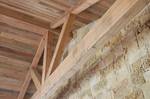 TWII Timber Trusses and TWII Resawn Slab Ceiling