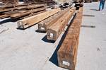 12 x 14 x 20' (2), x 16 1/2' (1), and x 10 1/2' (1)--The farthest timber has surface rot that we would get rid of in cutting to 10.