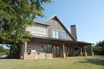 Texas, Palo Pinto County Residence Stone and Weathered Wood