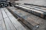 bc# 76521 - 12x12 x 17' Trailblazer Weathered Timbers - 204.00 bf - Some burned areas.