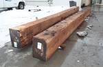 Pressure Washed 12 x 17 x 20' DF Timbers