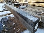 bc# 66824 - 5.47x11.22 x 11.58' Weathered Mantel, Unfinished - 59.23 bf