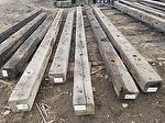 8 x 9 x 18-22' (for the 18'-20') WeatheredBlend Timbers (1 face with countersunk holes) (TX)