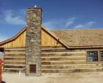 Rustic Timber Siding / Weathered Timber Siding - Chinked - Orem, Utah