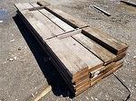bc# 215756 - 3" x 9" Redwood Picklewood Weathered Lumber - 544.50 bf - 10'-12' lengths