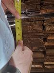 bc# 221268 - .37" x 4" ThermalAged Brown Lumber - 259.00 bf - Thin Thermal Brown