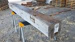 bc# 230505 - 8.25x9.75 x 7.88' Hand-Hewn Mantel, Unfinished - 52.82 bf