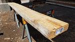 bc# 230503 - 4x12 x 9' Antique Hardwood Resawn Mantel, Unfinish - 36.00 bf