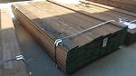 bc# 230018 - 1" x 6" ThermalAged Brown Lumber - 424.00 bf - Kiln dried thermally modified edged