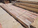 bc# 227687 - 1" x 6" Antique Barnwood Faded Red - 744.00 bf - 15-17' Avg., Edged, Groove, One Side Smooth Brown