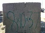 8x10x37' Weathered Oak Timber