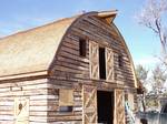 Colorado Hand-Hewn Barn / Hand-Hewn Skins, Weathered Timbers & TW II Siding