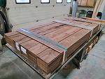 bc# 233369 - .72" x 6.87" ThermalAged Brown Shiplap Lumber[Dark] - 255.91 sf - 2'+, 215, Poplar