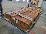 bc# 244895 - .72" x 4.625" ThermalAged Brown Shiplap Lumber[Dark] - 590.46 sf - L = 2-16'